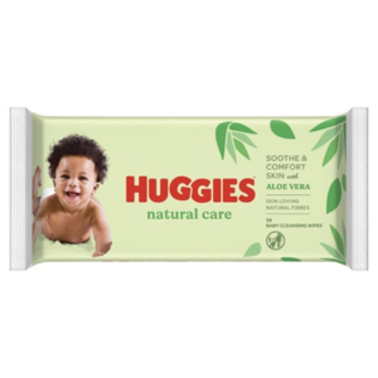 Picture of Huggies Natural Care Wipes 56s x10